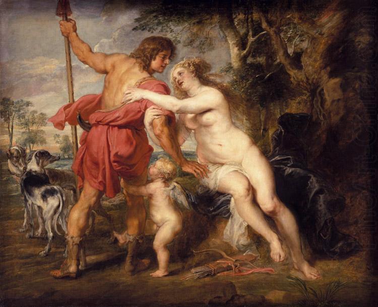 Venus and Adonis (mk27), Peter Paul Rubens